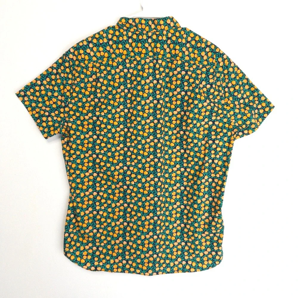 J Crew Flex Washed Slim Shirt Men XL Peach Fruitcore Casual Button Down NWOT $98